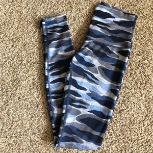Blue Camo Wunder Unders
